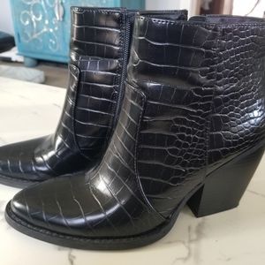 Madden Girl black booties